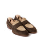 Penny Loafer "Dress" made of Two-Tone Suede - purely handcrafted