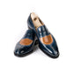 Loafer "French Spectator" made of Hand-Dyed Calfskin - purely handmade