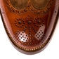 Loafer "Monk Strap Fringes" made from Hand-Dyed Calfskin - pure handwork