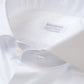 White Shirt "Super Pop" with Barrel Cuff - handmade