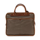 Business-Tasche "Carry On" aus Felisi-Nylon und Sattelleder - Handarbeit