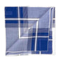 Blue handkerchief "Positano" made from pure cotton