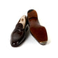 Limited Edition: Loafer "Curved Strap" made of original Horween Shell Cordovan - purely handcrafted