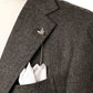 Grey suit "Flanella Pipi" made of English wool by Fox Brother's - purely handcrafted