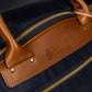 Travel bag "Vacation I" made of Felisi nylon and saddle leather