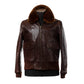 Chapal Paris x MJ: Bomber jacket "Bomber G1" made of lamb's leather