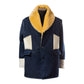 Chapal Paris x MJ: Jacket "Morrison Country Veste" made of cotton denim with lambswool lining