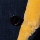 Chapal Paris x MJ: Jacket "Morrison Country Veste" made of cotton denim with lambswool lining