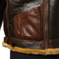 Chapal Paris x MJ: Aviator Jacket "Bomber B1" made from grown Shearling - handmade