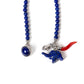 Buttonhole necklace "Stile Galante" in lapis lazuli - purely handcrafted
