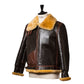 Chapal Paris x MJ: Aviator Jacket "Bomber B1" made from grown Shearling - handmade