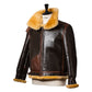 Chapal Paris x MJ: Aviator Jacket "Bomber B1" made from grown Shearling - handmade