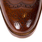 Loafer "Scotsman" made of medium brown calfskin "Russian Calf" - purely handcrafted