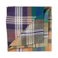 Colorful patterned cotton pocket square
