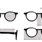 Sunglasses in matte black "Grand Tour"