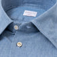 Exclusively for Michael Jondral: Shirt "Sartorial Cocktail" made of "pre-washed" Japan-Chambray - handmade