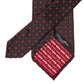 CA Archivio Storico: Krawatte "Cornici Tratteggiate" aus reiner Seide - handrolliert