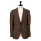 Exclusively for Michael Jondral: Brown jacket "Diamond Tweed" made of pure wool - purely handcrafted