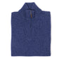 Brigatelli dal 1922 per Michael Jondral: Merino Wool and Cashmere Zip Sweater - 3 Ply Cashmere Blend