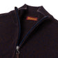 Brigatelli dal 1922 per Michael Jondral: Merino Wool and Cashmere Zip Cardigan - 3 Ply Cashmere Blend