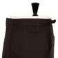 Exclusively for Michael Jondral: Brown Flannel Pants made of pure Wool - Rota Sartorial