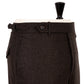 Exclusively for Michael Jondral: Brown Flannel Pants made of pure Wool - Rota Sartorial