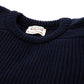 William Lockie exclusive x MJ: Sweater &quot;Luxury Saddle Crew&quot; made of pure Scottish cashmere - 6 ply