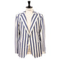 Limited Fox Anniversary Editon: Striped Jacket "The Summer Gent" made of pure wool by Fox Brother's - purely handmade