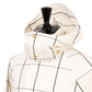 Limited Edition: Japanese cotton gabardine plaid coat "RUIZ''