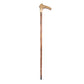 Walking stick "Vero Cervo" made of stag horn and beech wood